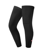 Cycling Leg Warmers Fleece Lined Thermal Long Leg Sleeves Cycling SZ M - $15.09