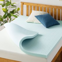 Best Price Mattress 2-Inch Full, Blue, Ventilated Gel Memory Foam Topper. - $912.79 MXN