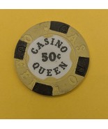 Casino Queen 50 cents vintage Casino Chip - $3.95