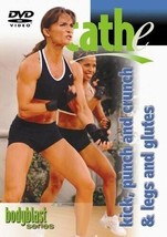 Cathe Friedrich Kick Punch Crunch &amp; Legs Glutes Dvd New Sealed Workout Exercise - £15.50 GBP
