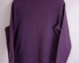 Vintage Lane Bryant Women’s Solid Purple Turtleneck Sweater Plus Size 22/24 - £15.21 GBP