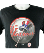 NY New York Yankees Team Logo Fanatics S T-Shirt size Small NWT Genuine MLB - £18.84 GBP