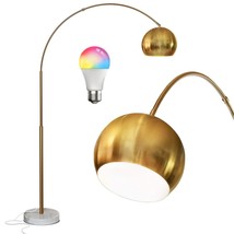 Brightech Olivia Floor Lamp with One Extra Color Changing Smart LED Light Bulb,  - £234.83 GBP