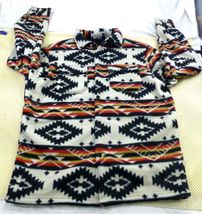 NWT Original Deluxe Supply Jacket Mens Small Aztec Fleece Sherpa Lined W... - $33.20