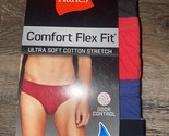 Hanes ~ 6-Pair Mens Tagless Bikini Underwear Multicolor Cotton Modal (A)... - $22.02