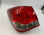 2011-2016 Chevrolet Cruze Driver Side Tail Light Taillight OEM F01B41052 - £39.48 GBP