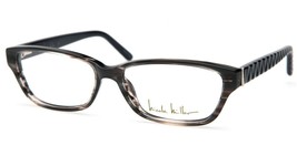 New Nicole Miller Chelsea C02 Blue Grey Eyeglasses Glasses Frame 52-14-140 B32mm - £57.04 GBP