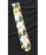 Island/Beach Print Hawaiian Pink Plumeria Hibiscus Green Monstera Leaf N... - $15.99