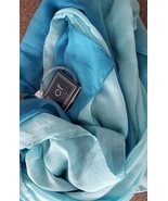 C&amp;F Enterprise Scarf ~ Sarong ~ Wrap  ~ Multicolored Blue/Green ~ 43&quot; x 71&quot; - $42.10 CAD