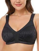Wingslove Women's Full Coverage Non Padded Comfort Minimizer Wire-Free B... - $18.99