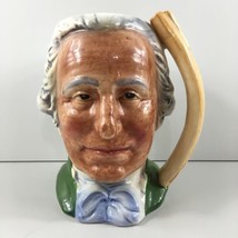 George Washington Toby Mug Character Face Jug Shafford Japan 350 US Pres... - $14.84