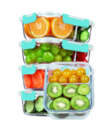Glass Food Storage Containers with Lids, 36 Oz 5-Pack, Glass Meal Prep C... - €54,72 EUR