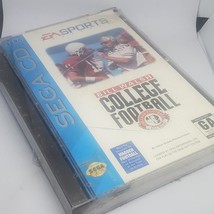 Bill Walsh College Football Sega CD 1993 New Sealed Cracked Case Torn Shrink - $49.99