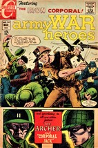 Charlton Comic Vintage - Army War Hero's -THE Iron CORPORAL- Comic Book #24 1968 - $6.75