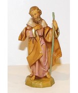 1991 FONTANINI ITALY STANDING JOSEPH WITH STAFF #1 HEIRLOOM NATIVITY 5&quot; ... - €16,37 EUR