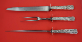Saint Cloud by Gorham Sterling Silver Roast Carving Set 3-Piece knife 13... - $14,104.72 MXN