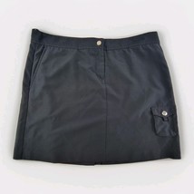 Izod Golf Cool FX Skort Womens Size 10 Black Pockets Stretch Athletic Skirt - $399.24 MXN