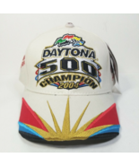 Daytona 500 Champion 2004 Dale Earnhardt Jr Adult Hat Cap Beige Adjustab... - £11.66 GBP