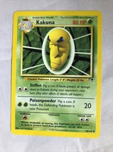Pokemon KAKUNA 50/110 Legendary Collection - non-holo card TCG 2002 wotc... - $1.99