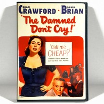 Damned Don&#39;t Cry (DVD, 1950, *Full Screen)   Joan Crawford    David Brian - £5.30 GBP