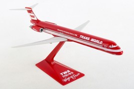 MD-83 (MD-80) TWA &quot;Wings of Pride&quot; 1/200 Scale Model by Flight Miniatures - £25.54 GBP