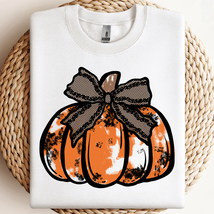 Black Lace Bow Pumpkin PNG, Coquette Halloween PNG, Pumpkin Season PNG D... - $2.50
