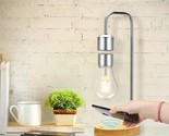 Magnetic Levitating Floating Wireless LED Light Bulb Wireless Charger fo... - $97.20