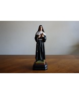 Vintage St Rita Of Cascia Statue Figure Religious Saint 6.8” Catholic Nu... - $887.77 MXN