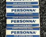 Personna Hair Shaper Super Stainless Blades 20 Count ~ Vintage New Old S... - $14.50