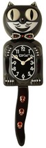 Red Skull Tail/Bow Kit-Cat Klock Swarovski Authorized Custom Edition Clock - $159.95