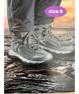 Adventuridge Ladies&#39; Hiking Boots Gray &amp; Berry Size 7 - £21.86 GBP