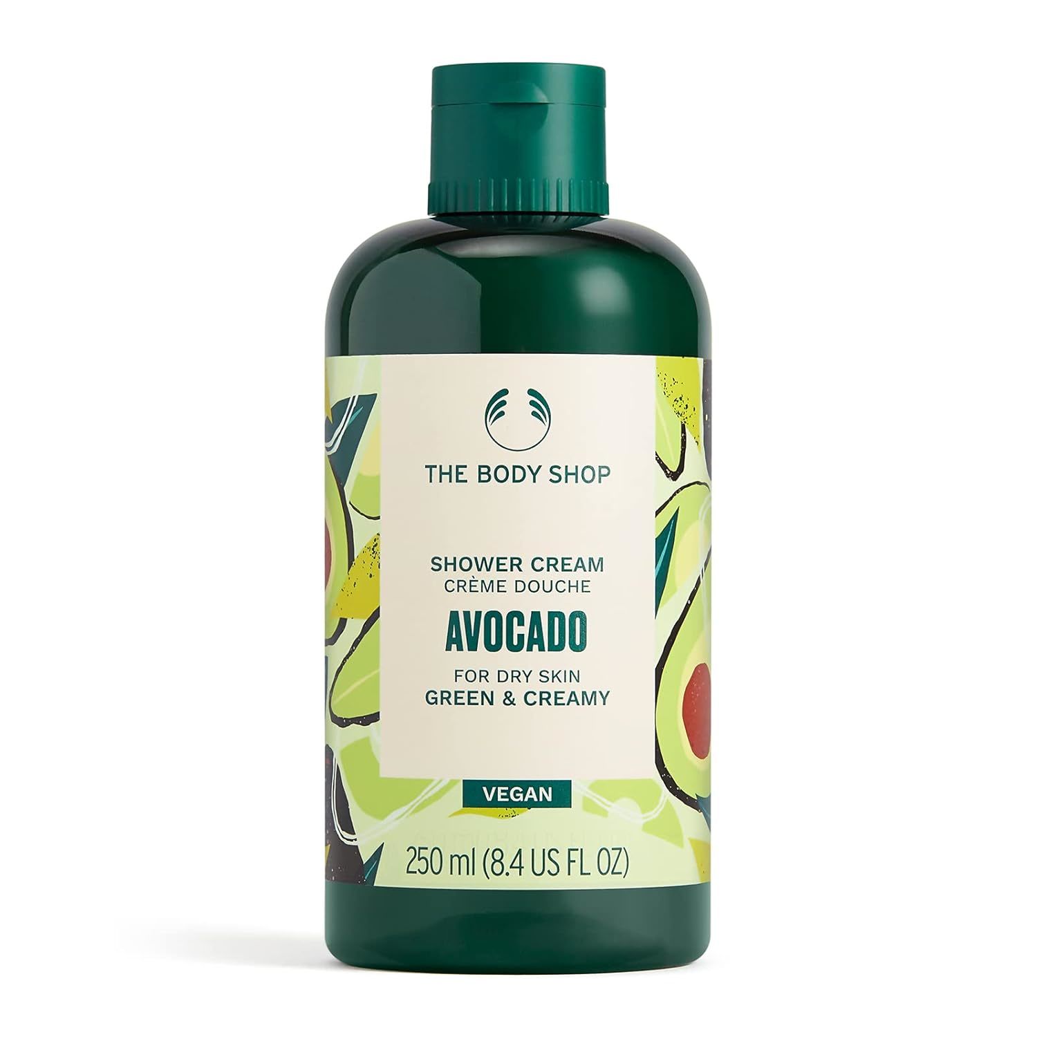 The Body Shop Avocado Shower Cream, for Dry Skin  Cleanses and Nourishes  Vega - £16.77 GBP