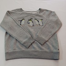 American Eagle Outfitters Women&#39;s Gray Cotton Blend Pullover Sweater Size M - £12.23 GBP