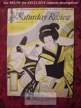 Saturday Review February 27 1954 Kabuki Charles A. Lindbergh Mary Garden - £13.65 GBP