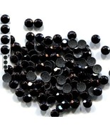 RHINESTUDS Faceted Metal 5mm Hot Fix   BLACK  iron on    2 Gross  288 Pi... - $128.81 MXN
