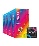 Skore Shades Assorted Colours | Extra Lubrication | Dots | Condom, 10 pi... - £21.80 GBP