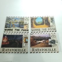 Ratatouille Winnie The Pooh 4 Cards Fun Disney 100 Carnival Postcard Sta... - $22.76