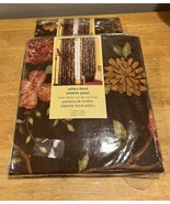 New Pier 1 Ashley Floral Window Panels (2) Pakistan Browns Reds Gold 52 ... - $2,400.84 MXN