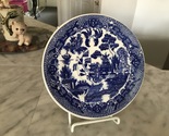 Vintage willow blue white ceramic tea saucer 6w  japan   1  thumb155 crop