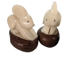 Terrapin Trading 1 x Fair Trade Ecuador Tagua Carving | Vegan Ivory | RABBIT - £23.45 GBP