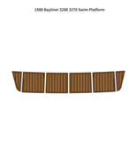 1988 Bayliner 3288 3270 Swim Platform Step Boat EVA Foam Teak Deck Floor... - $350.00