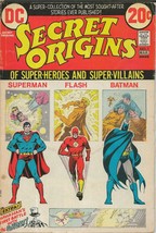 Secret Origins #1 ORIGINAL Vintage 1973 DC Comics Superman Batman FLash - £15.77 GBP