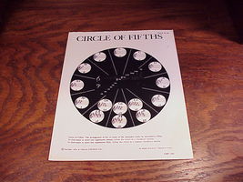 Circle of Fifths Piano Music Chart, no. CAR 143 - $7.95