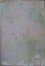 Southwest Indiana 27 x 39 Laminated Wall Map (G) - £37.10 GBP