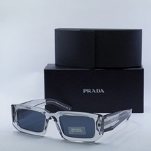 PRADA PR06YS 12R09T Transparent Grey/Dark Grey 53-21-145 Sunglasses New Authe... - £243.06 GBP