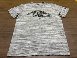 Baltimore Ravens Marlon Humphrey Team-Issued Gray Nike T-Shirt - Large - £35.58 GBP