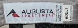 Augusta Sportswear Six Panel Red Black White Hook Loop Adjustable 6290 Adult image 6