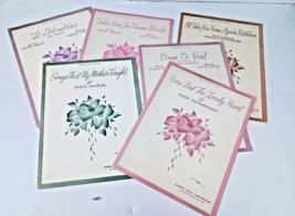 Lot of 6 Vintage Sheet Music None But the Lonely Heart Take Me Home Agai... - $6.92