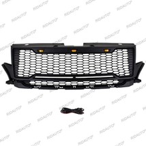 Bumper Grill Black Front Grille Fit For FORD EDGE 2012-2015 With LED Light - $229.12