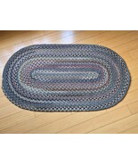 Vintage L.L.Bean Oval 95% Wool Braided Rug - Chestnut - 2&#39;3&quot; x 4&#39; (27&quot; x... - $2,784.04 MXN